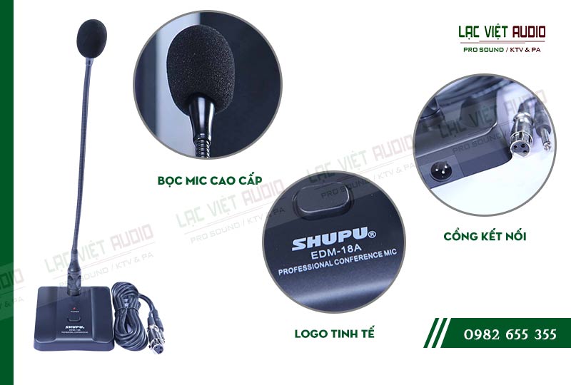 Micro Shupu EDM 18A với nhiều ưu điểm vượt trội