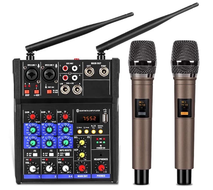 Khả năng xử lý âm thanh của mixer karaoke bluetooth