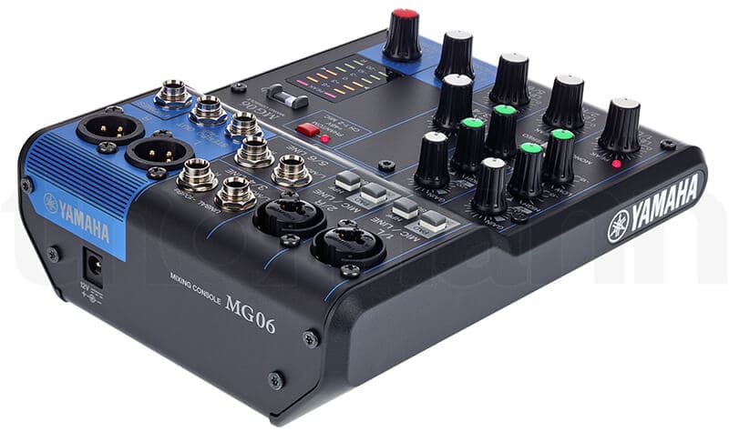 Bộ mixer live stream Yamaha MG06X tích hợp nhiều tính năng nổi bật