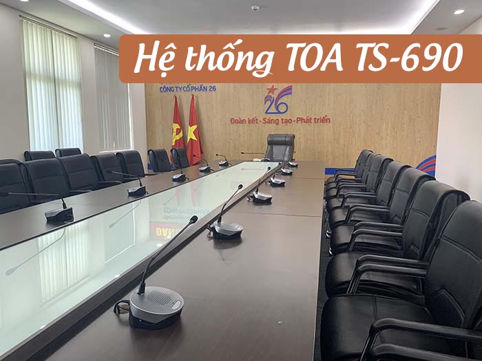 Âm thanh hội thảo TOA TS-690
