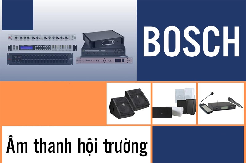 Âm thanh hội trường Bosch ứng dụng thực tế tại đâu? Âm thanh hội trường Bosch ứng dụng thực tế tại đâu?
