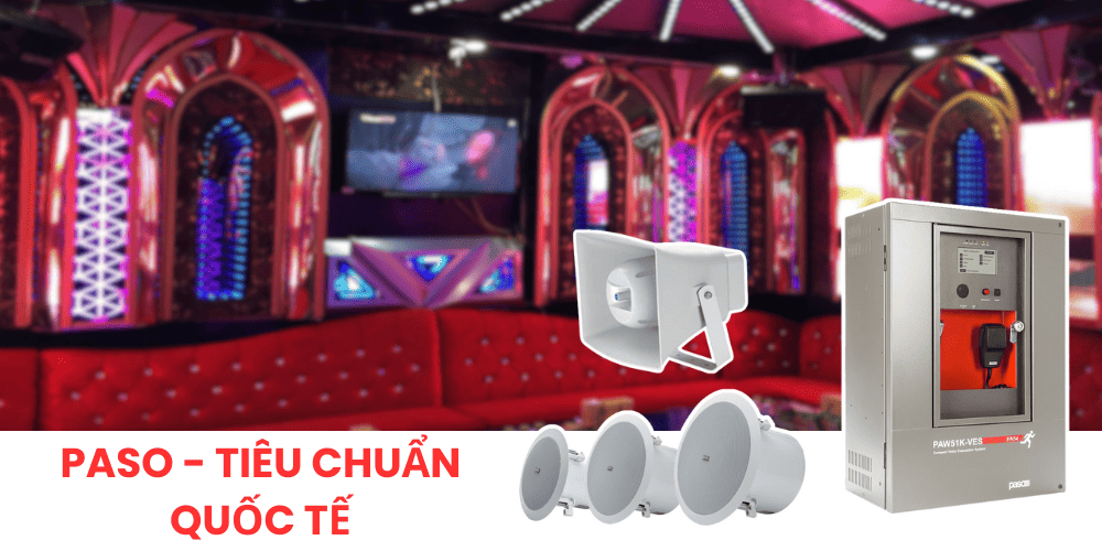 Hệ thống sơ tán bằng giọng nói Paso tuân thủ quy trình sản xuất thiết bị đạt chứng nhận EN54 Hệ thống sơ tán bằng giọng nói Paso tuân thủ quy trình sản xuất thiết bị đạt chứng nhận EN54