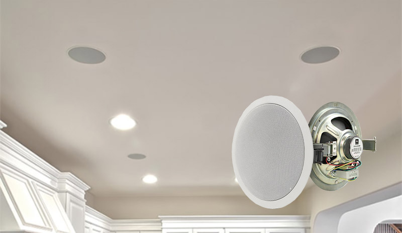 JBL CSS 8006BM sở hữu loa toàn dải hình nón với đường kính 20cm